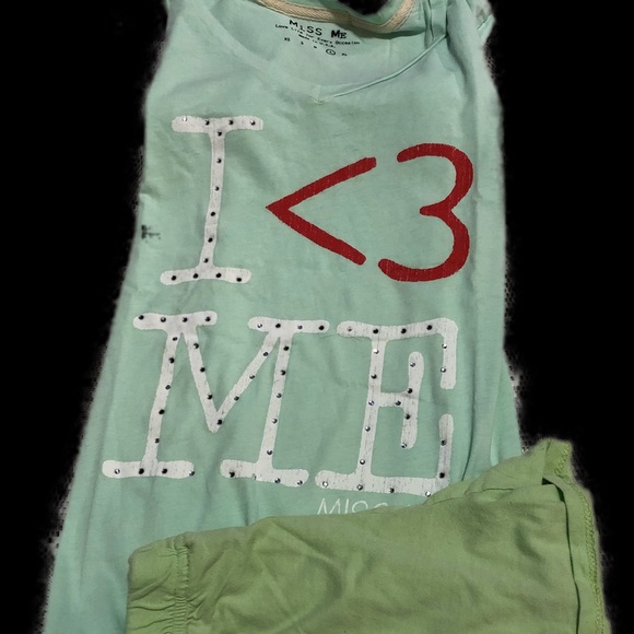 Miss Me Other - I Love Me! Juniors Tee